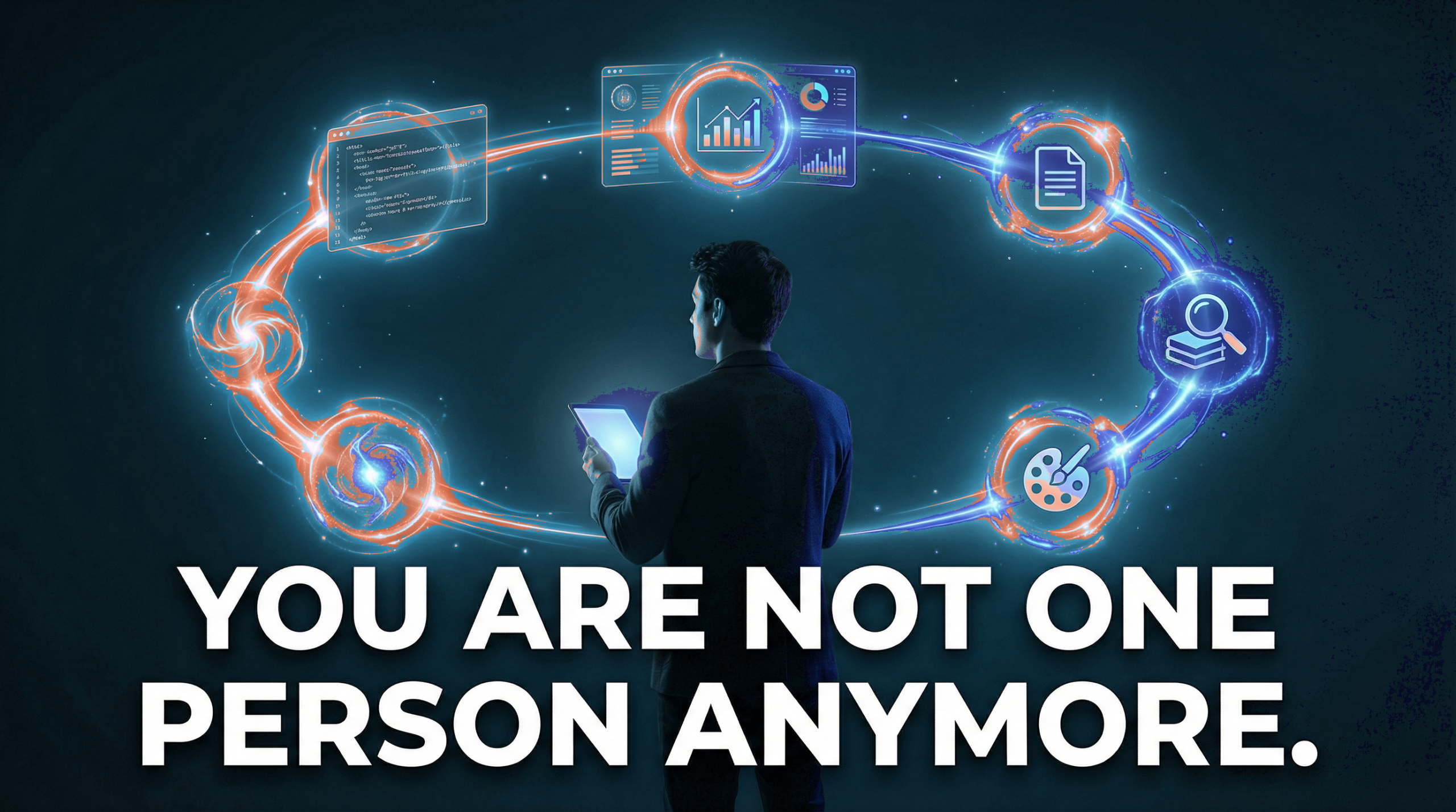 You Are Not One Person Anymore